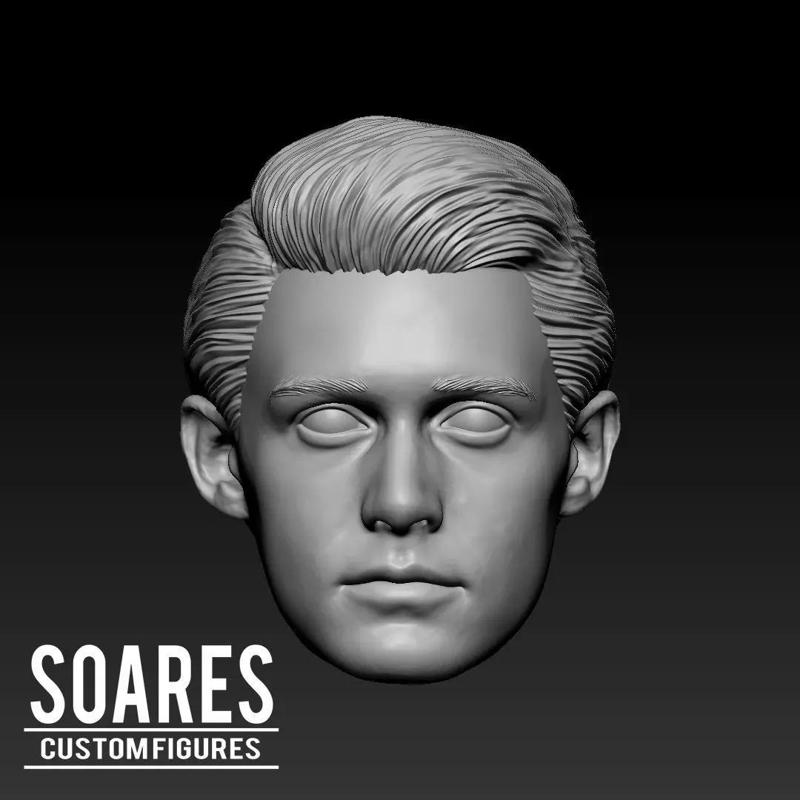 Peter Parker - Spider Man PS4 head