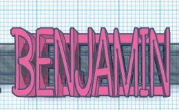 Topper con Nombres para Lapiceras BIC