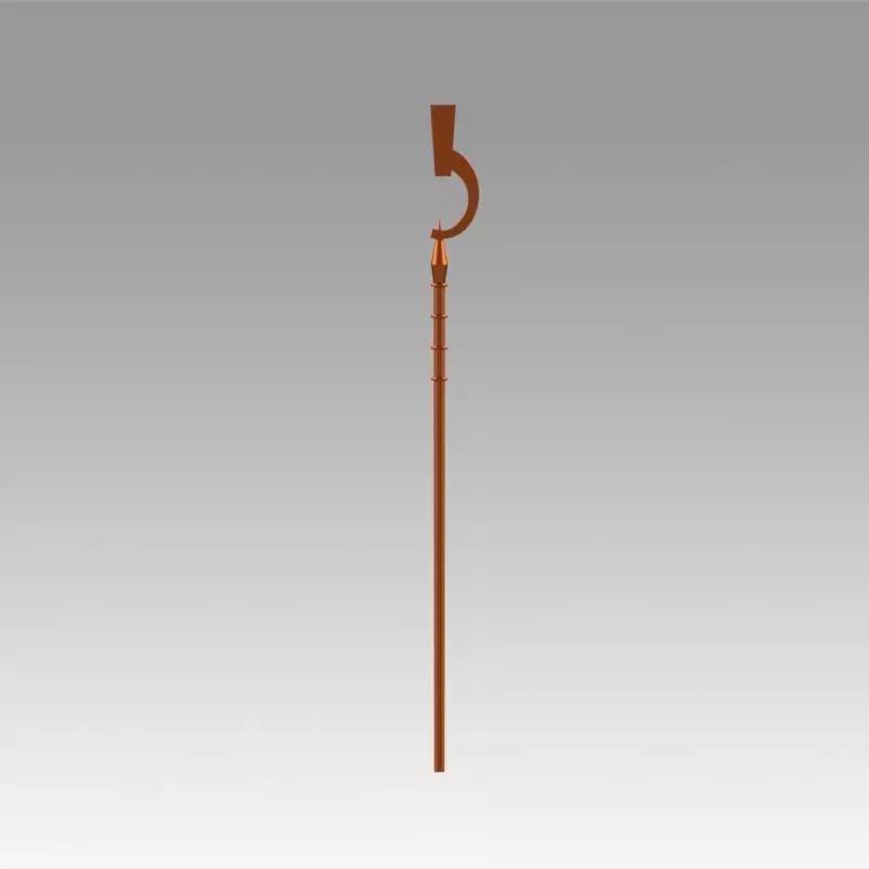 Log Horizon Shiroe Staves Cosplay Weapon Prop