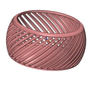 Twilight Curve Tealight Holder