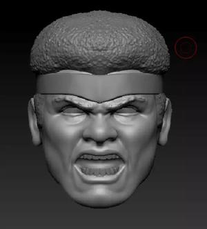 ML LUKE CAGE HEADSCULPT SCREAMING