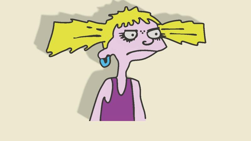 cake topper or wall decor helga pataki / painting