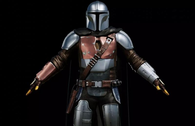 MANDALORIAN FULL COSPLAY with HELMET and JETPACK - FAN 3D PRINT
