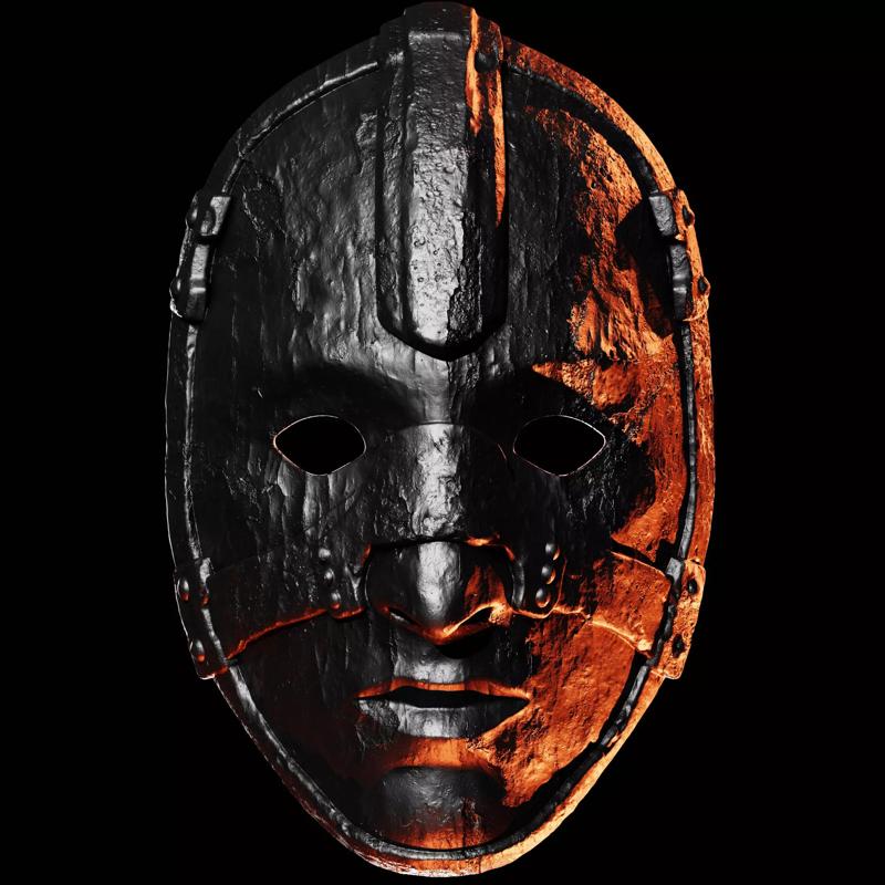 MASK OF THE LOST SINNER - DARK SOULS 2 - PENAL MASK PROP