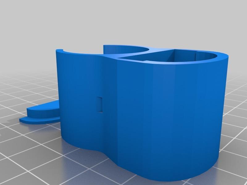 Wookong (non bluetooth) LED holder with clamp to 25mm Tube.