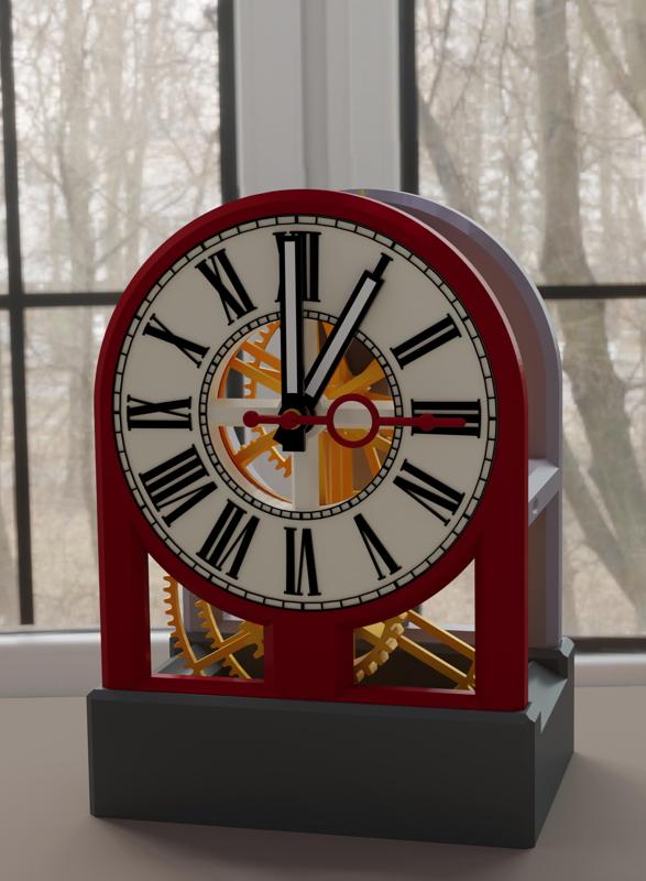 Desk clock
