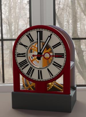 Desk clock