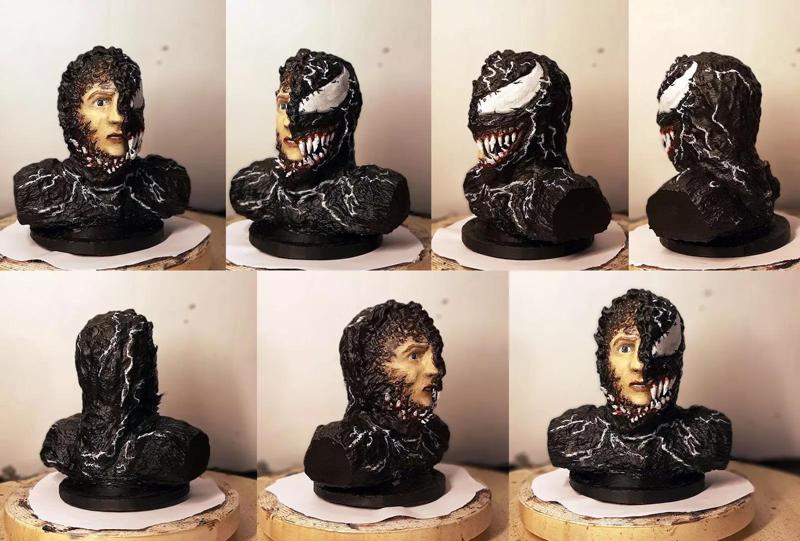 Venom Tom Hardy bust