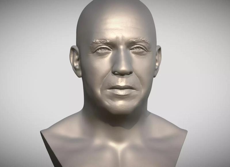 Vin Diesel bust