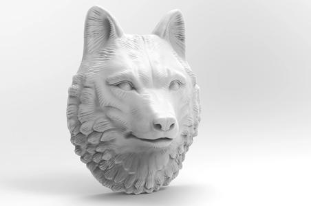 Wolf head