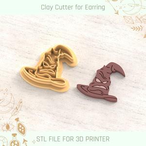 Sorting Hat Harry Potter Polymer Clay Cutters