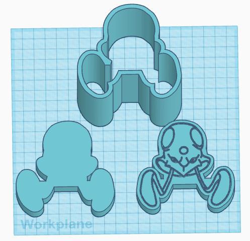 Pokemon: Tentacool 3 Piece Bath Bomb Mold