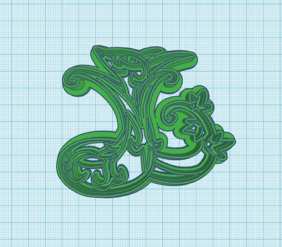 Pokemon: Serperior Cookie Cutter