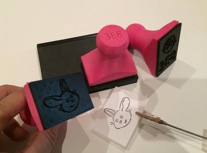 60x40mm Address or Graphic Stamp