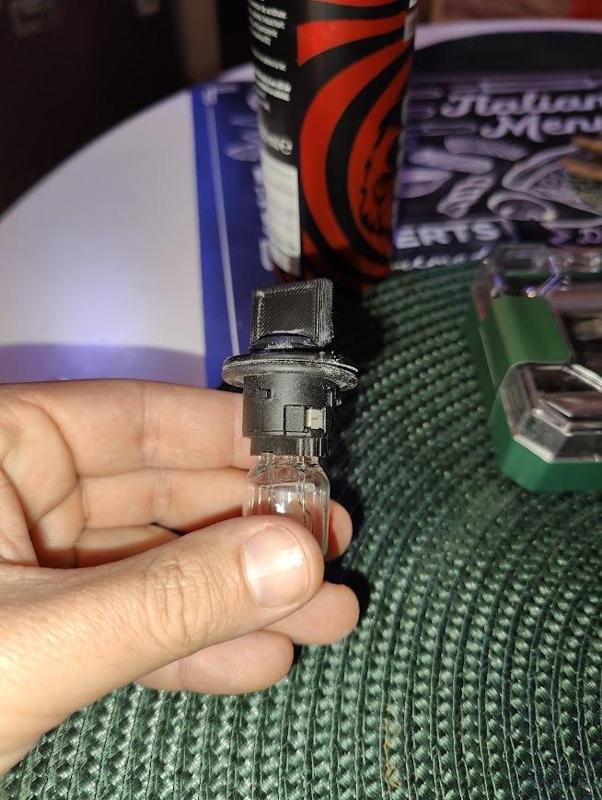 Opel corsa D (2015) headlight parking light plastic flap repair 