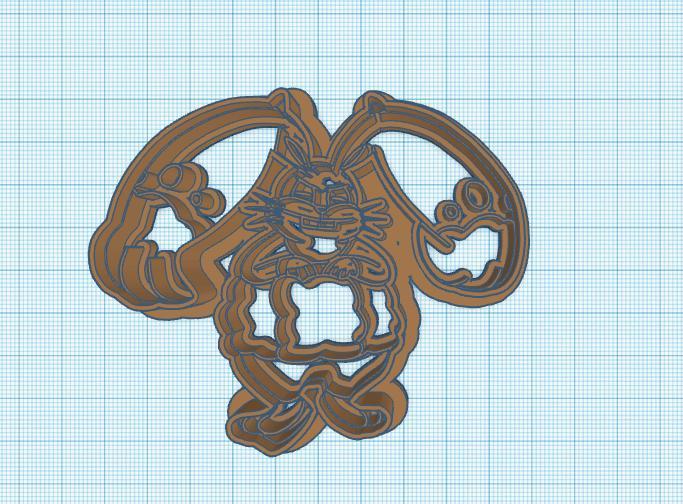 Pokemon: Diggersby Cookie Cutter