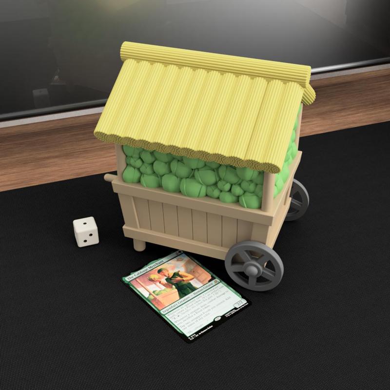 Cabbage Cart 🥬- (3mf) - Avatar - Commander Deckbox - Holds 100 Cards
