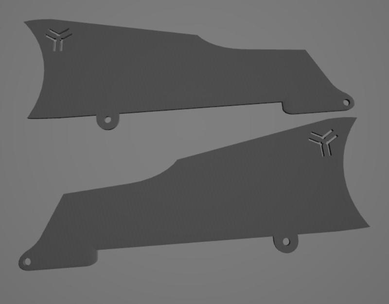 Losi SCTE 1.0 2.0 A-Arm Mud guards