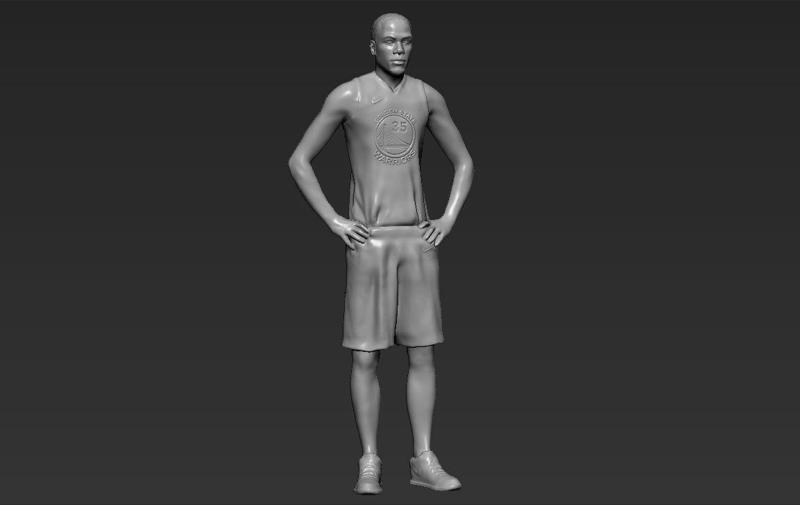 Kevin Durant figurine for full color 3D printing
