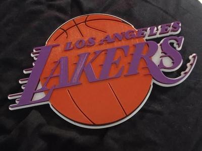 Los Angeles Lakers 30cm Wall Logo
