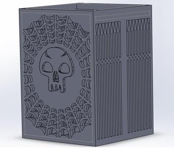 Black Deck mtg Deck Box