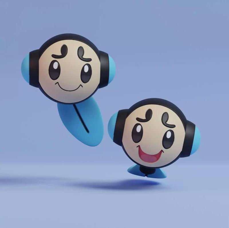 Pokemon - Tympole with 2 poses