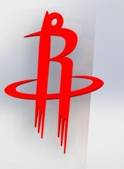 Houston Rockets Key Chain