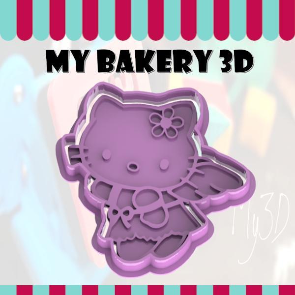 COOKIES CUTTER / EMPORTE-PIÈCE / COOKIE CUTTERS / HELLO KITTY FONDANT
