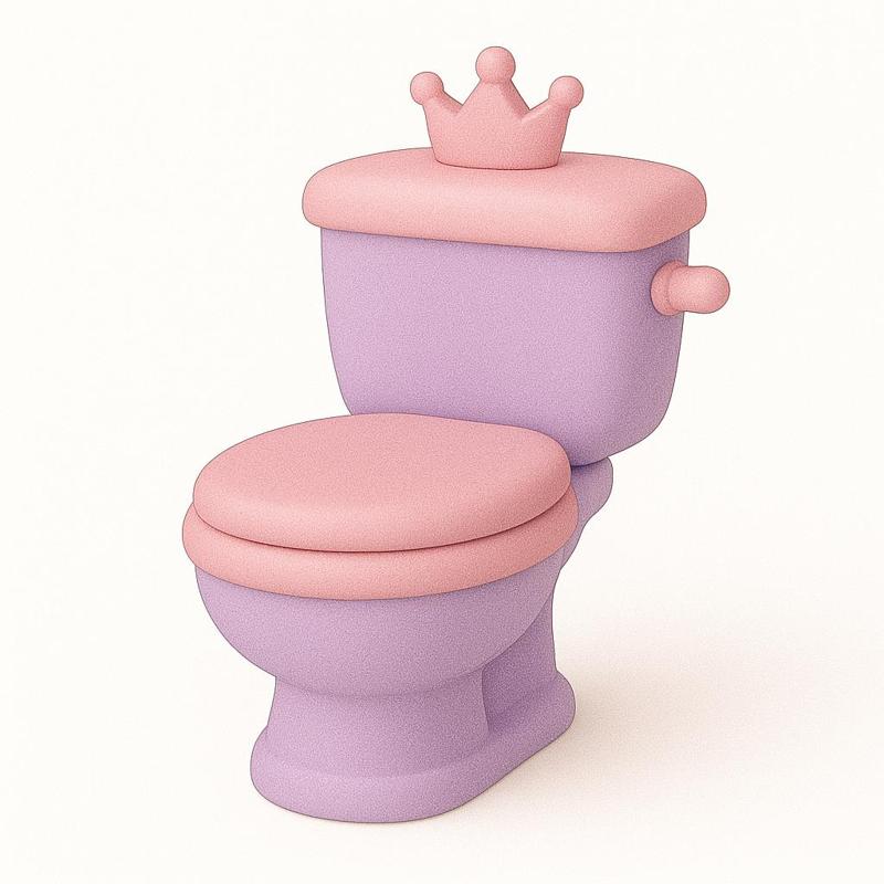 Dollhouse Princess Toilet