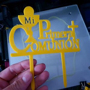 My first communion Topper