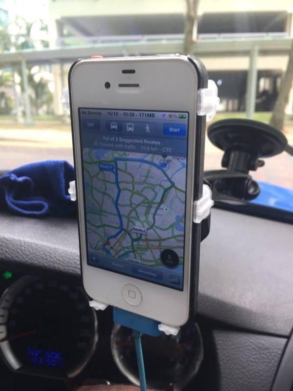 iPhone 4 4S holder attachment 