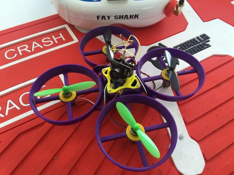 SUPRFRK 100 mm Brushed Motor, Ducted, Drone Frame