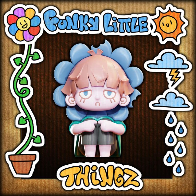 Funky Little thingz #1 (Blue Bloom)