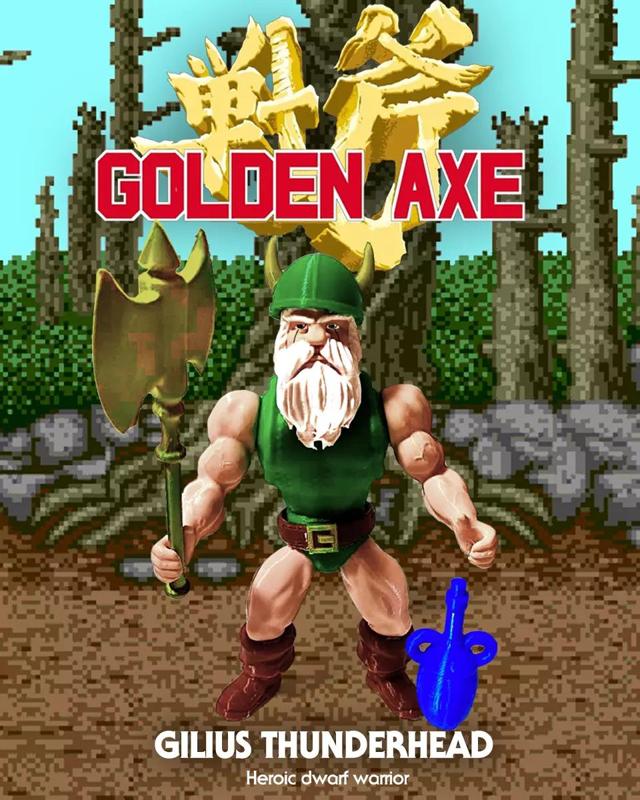 Gilius Thunderhead - GOLDEN AXE