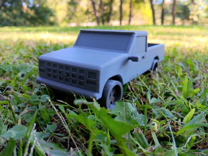 Old Chevy Truck (Rolling Wheels)