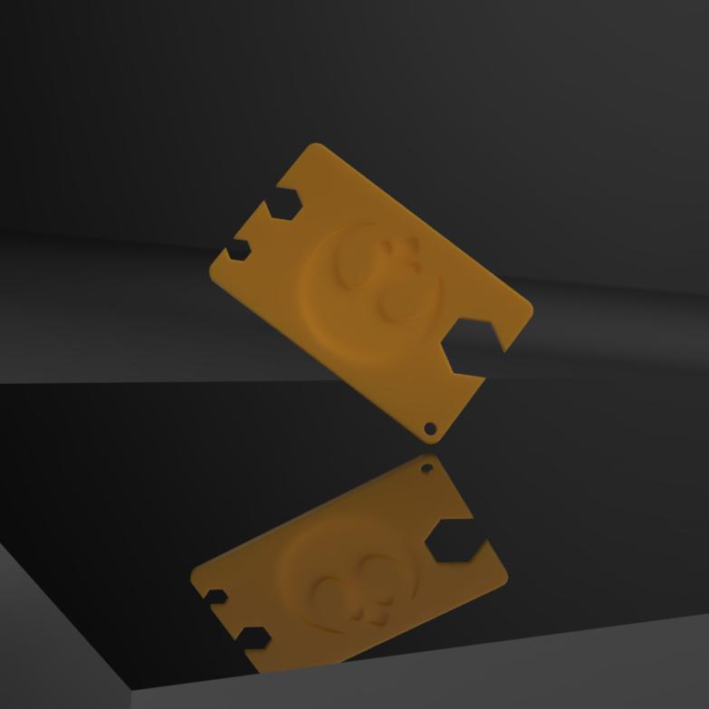Rebel Alliance Hex Key Card