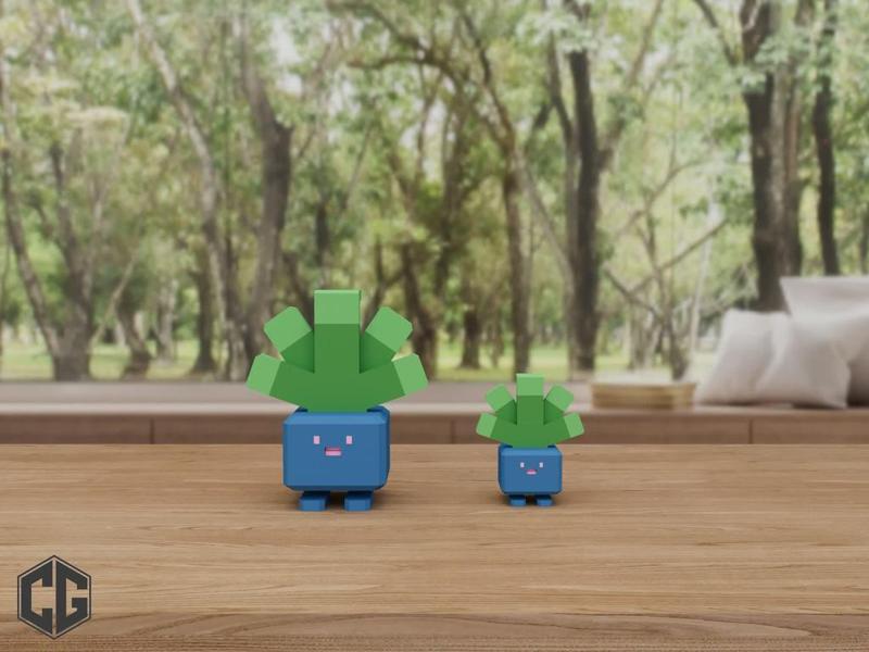 Oddish Pokemon Multicolor