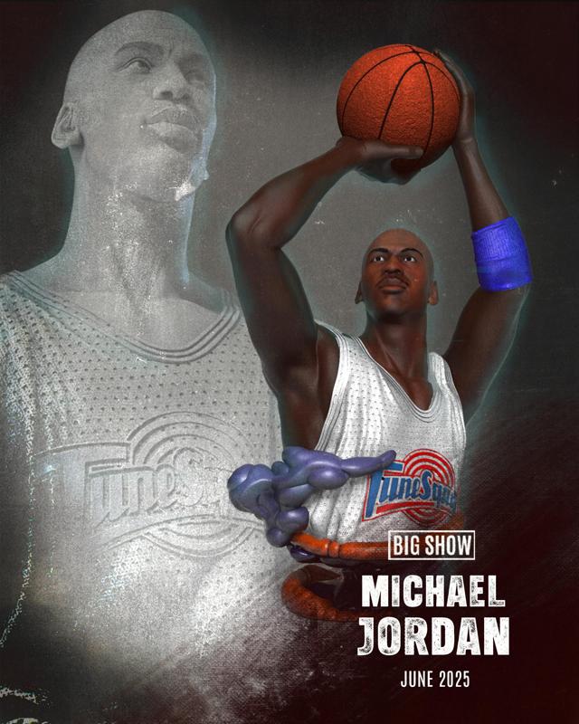 BIG SHOW - MICHAEL JORDAN BUST - TESTED AND READY FOR 3D PRINTING