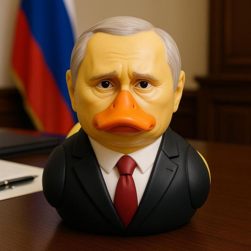 Rubber Duck - Vladimir Vladimirovich Putin - 3d print