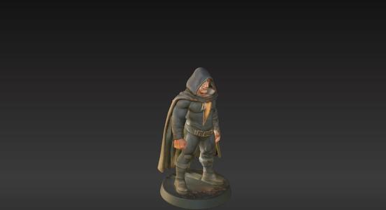 Black Adam - RPG Miniature Fan Art