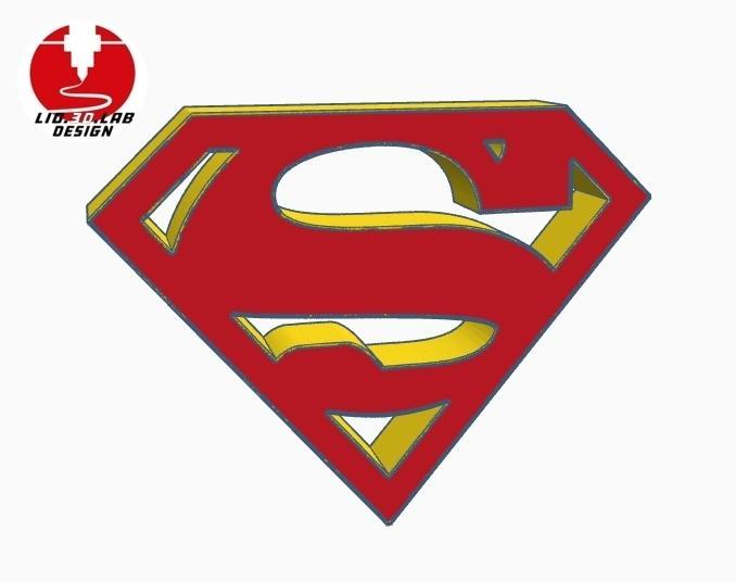 SUPERMAN" led wall lamp