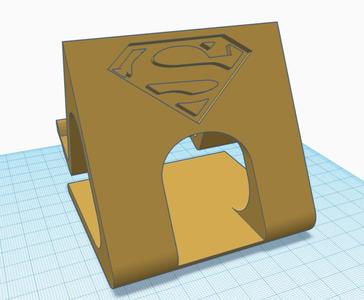 Super Man Phone Holder