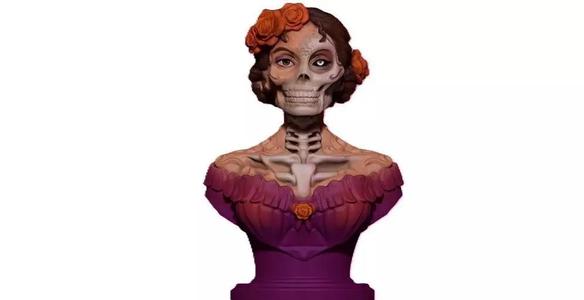 La catrina bust