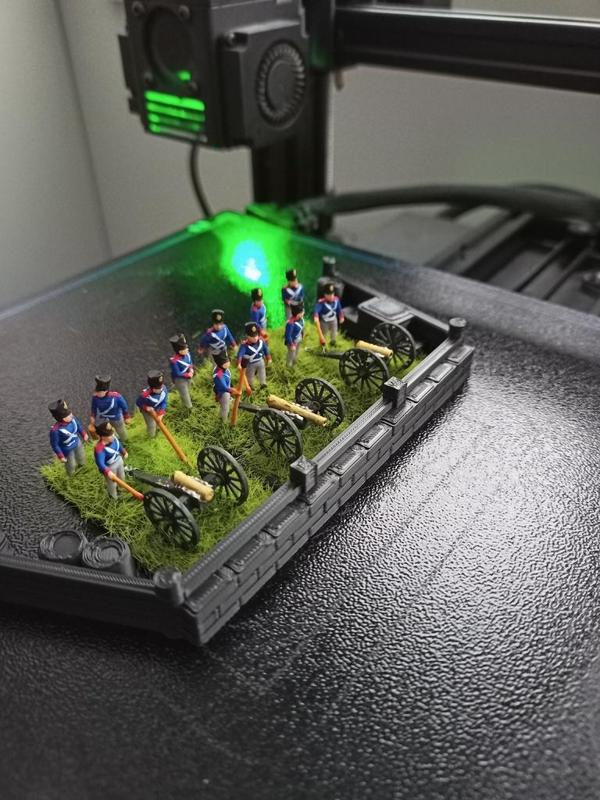 Redoubt: 18mm, 28mm, Infantry, Artillery, several frontages