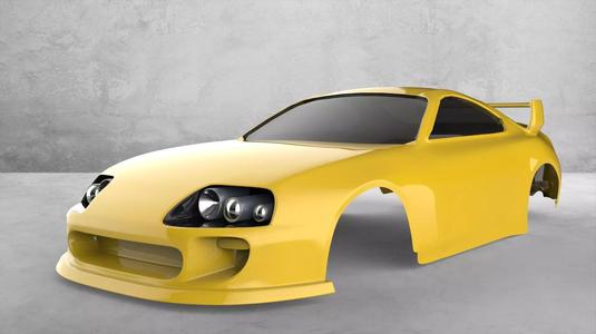 TOYOTA SUPRA 3D PRINT