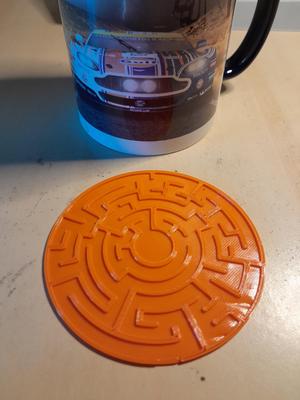 labyrinth coasters
