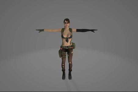 Quiet Metal Gear 3D print model
