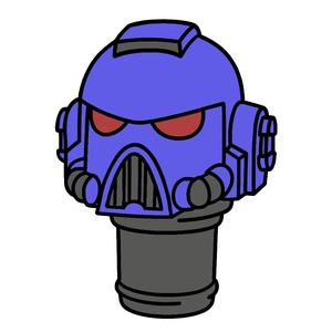 Space Soldier Cane Topper