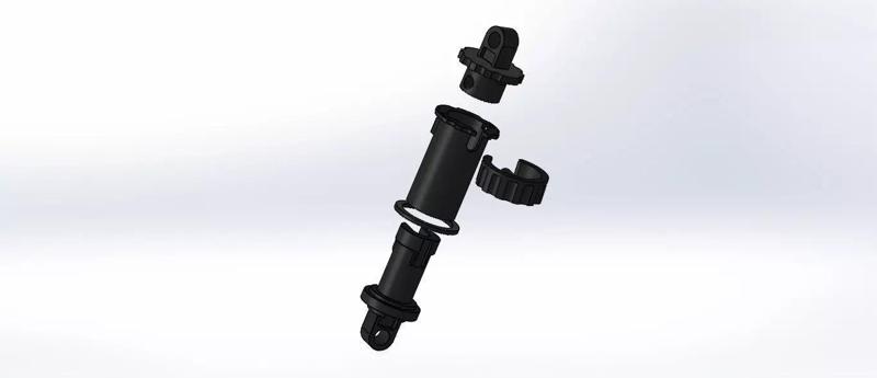 Tamiya TT-01 E Shock Damper Set 3D Print Model