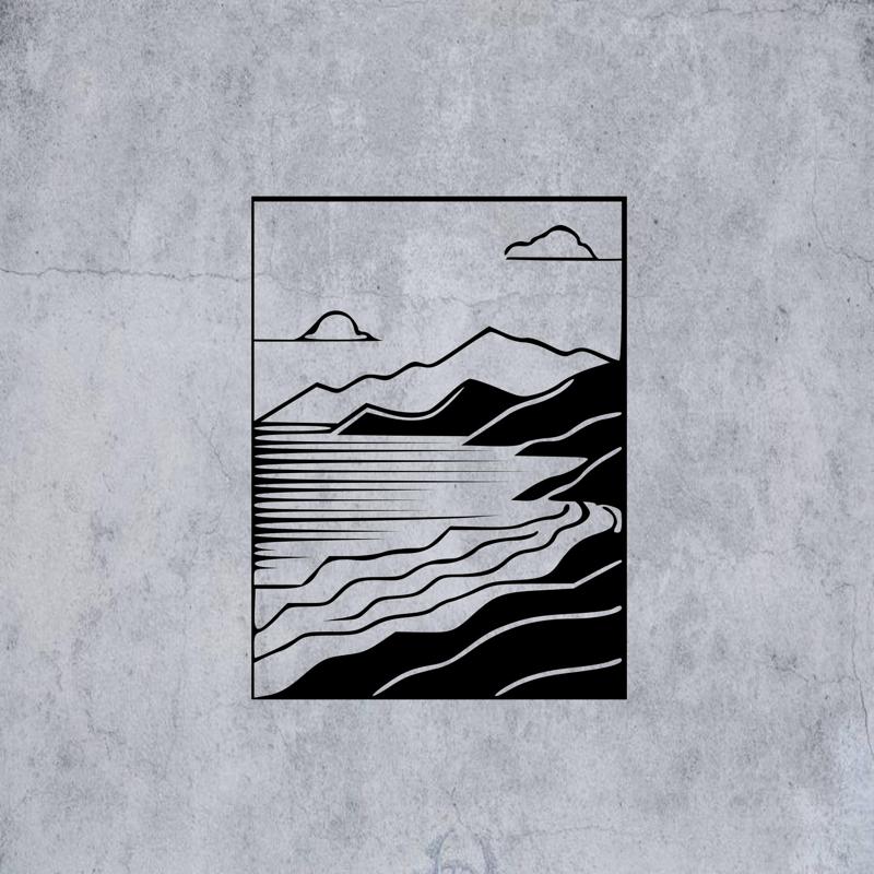 MINIMALIST LANDSCAPE #4 | 2D WALL ART